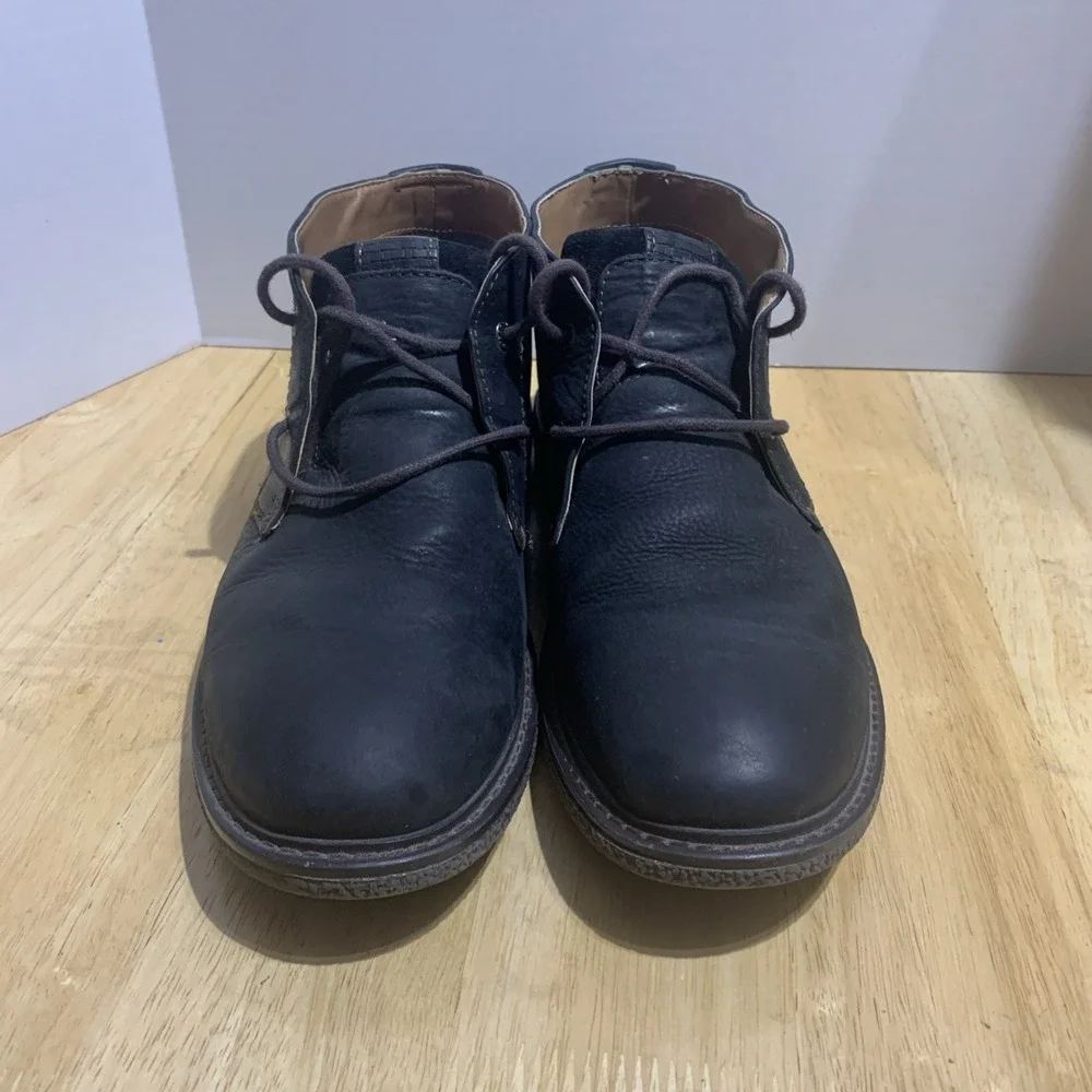 Lucky Brand Boone  Black Color Mens Boots‎ Made in Pakistan Size 11